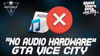 Como resolver o erro "NO AUDIO HARDWARE" do GTA VICE CITY CLÁSSICO (2024)
