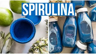 Using Spirulina in our Juices!