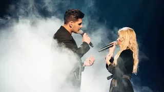 Gabriel Cancela och Lisa Ajax sjunger Dusk til Dawn i Idol 2017
