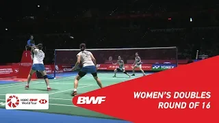 R16 | WD | MATSUTOMO/TAKAHASHI (JPN) [3] vs. CHANG/KIM (KOR) | BWF 2019