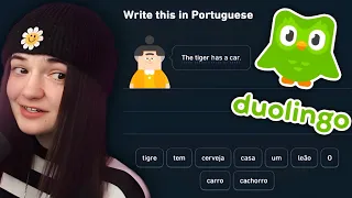 I Tried To BEAT Duolingo By Learning Portuguese!