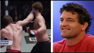 Ben Askren EATING PUNCHES, kicks and knees with NO PROBLEM