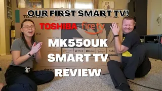 We Upgraded To A Smart TV! Toshiba 65" MK550KU Smart Fire TV Review