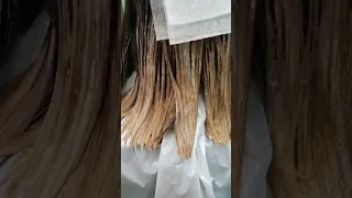 Técnica de BALAYAGE en cabello CORTO #shorts