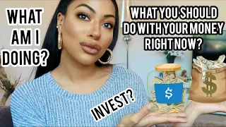 WHAT SHOULD YOU SPEND YOUR MONEY ON RIGHT NOW? | WHY I'M SAVING MONEY + BUDGETING!!