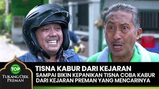 CAUSE PANIC! Tisna tries to run away from the thugs - TUKANG OJEK PREMAN EPS 137 (1/2)