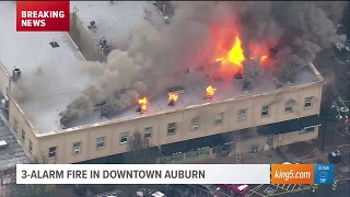 Auburn commercial fire