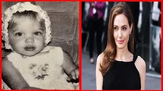 Angelina Jolie Biography From 1 to 42 Years Old -Angelina Jolie Photos