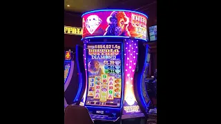 Massive 4x jackpot on buffalo diamond