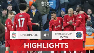 Fabinho Double as Reds Beat The Shrews | Liverpool 4-1 Shrewsbury Town | Emirates FA Cup 2021-22