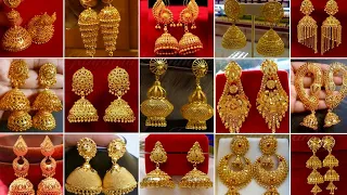 200+ latest Bridal Gold Earrings designs /Most beautiful Gold Earrings designs /New Earrings Designs