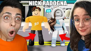 FACCIO GIOCARE NICK RADOGNA PER LA PRIMA VOLTA A ROBLOX!