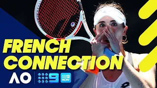 French veteran has no clue whether crowd likes her - epic interview | Australian Open 2022