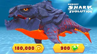 PYRO SHARK unlocked in Hungry Shark Evolution