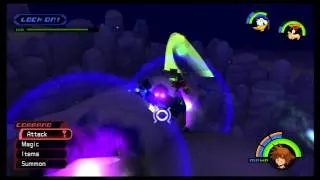 Kingdom Hearts Final Mix HD 1.5 Remix - Proud Mode - Cave of Wonders Miniboss Fight