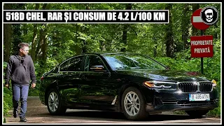 Cel mai CHEL, RAR și INTERESANT BMW SERIA 5! INCREDIBILUL 518d ce consumă doar 4.2 L/100 KM