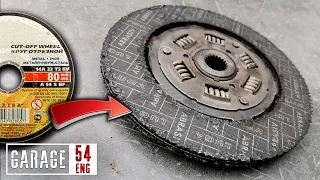 Using an angle grinder disc as a clutch disc - will it work?