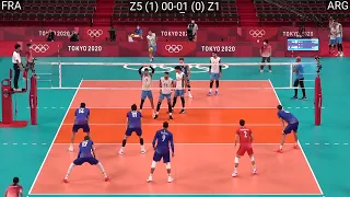 Volleyball France - Argentina Incredible Semi final Full Match