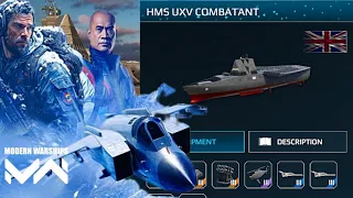 HMS UXV COMBATANT- Best stealth Drone Carrier Destroyer/MW  Winter Games#modernwarships