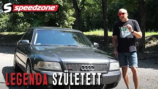 Speedzone használtteszt: Audi A8 4.2 quattro (D2): Legenda született
