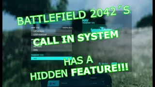 Battlefield 2042´s CALL IN SYSTEM has a SECRET USE #shorts #bf2042 #season2