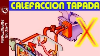 Como destapar el  radiador de calefaccion (HEATER CORE/aire caliente)