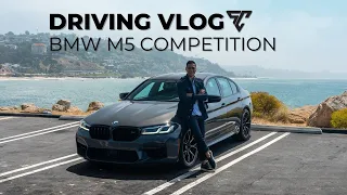 Driving Vlog: BMW M5 Competition Drive & Review in California