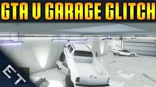 GTA V Online Glitches - How To Drive Inside Your Garage - Drive Around in Your Garage Glitch!
