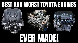 These are the Best and Worst Toyota Engines Ever Made!