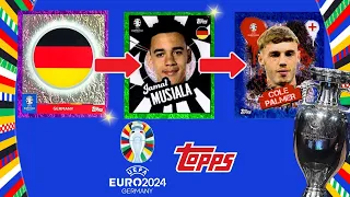 Topps EURO 2024 Sticker Germany: Welche SHINY / PARALLEL STICKER gibt es? Wie selten sind sie?