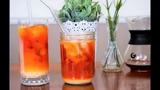 EASY 3 Ingredient Thai ICE Tea Recipe