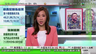 TVB午間新聞｜澤連斯基及烏克蘭精神獲選時代年度風雲人物 楊紫瓊獲選年度偶像｜南韓開工令擴至鋼鐵及石化業貨車司機｜新一期綠置居攪珠 中籤者最快明年首季揀樓｜20221208 香港新聞 TVB News