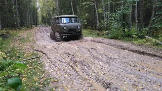 две раздатки на уаз вездеход первый тест драйв