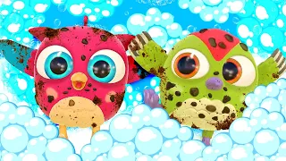 The Clean & Dirty song for kids. Sing with Hop Hop the owl! Baby songs & cartoons for kids.
