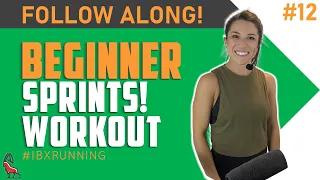 BEGINNER SPRINTS | No Music | Treadmill Follow Along! #IBXRunning