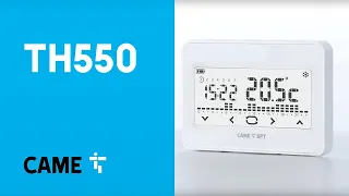 CAME TH550, the thermostats with touch screen display and mobile app