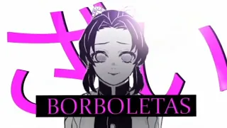 cover das partes da Shinobu rap das borboletas (Juu Rafaela)