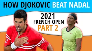 How Novak Djokovic beat Rafael Nadal at the 2021 French Open | Raise the Bar