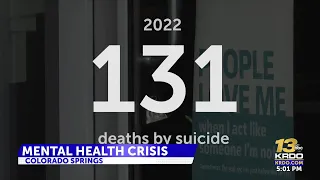 Death outside Colorado Springs school highlights mental health crisis