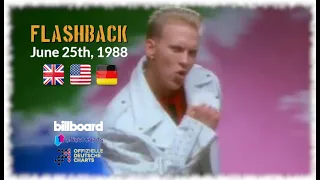 Flashback - June 25th, 1988 (UK, US & German-Charts)
