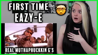 FIRST TIME listening to EAZY- E "Real Muthaphuckkin G's" REACTION
