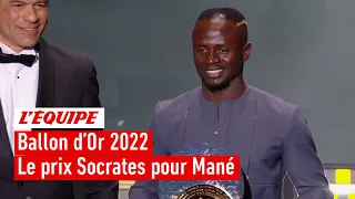 Ballon d'Or 2022 - Sadio Mané (Bayern Munich) remporte le prix Socrates du footballeur engagé