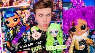 Куклы знаменитости 😂🌟 кто больше похож? LOL Surprise OMG Rainbow High 🌈 ЛОЛ сюрприз / Рейнбоу Хай