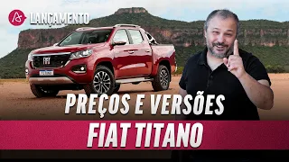 FIAT TITANO: PREÇOS, VERSÕES, MOTOR, CONSUMO E CONTEÚDOS