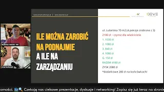 🔴 LIVE: Podnajem vs. zarządzanie - co wybrać w 2024 roku? Artur Kucharzyk