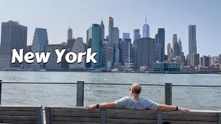 New York 4k Walk - Walking Brooklyn Heights & Dumbo Park