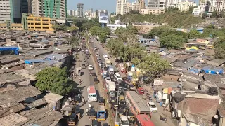 Aerial View of Mumbai Houses and Building 🤩!!मुंबई के घर और इमारत के दृश्य