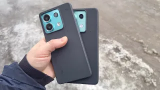 Пример-сравнение записи на Redmi Note 13 5G и Redmi Note 13 Pro 5G, 1080p@30fps