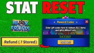 TODOS OS 7 CÓDIGOS DE RESET STATUS DO BLOX FRUITS + NOVO CÓDIGO*...