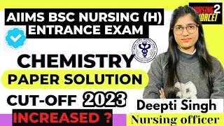 Chemistry - AIIMS Bsc Nursing Entrance Exam Question with solution 2023|| #aiims #bscnursing